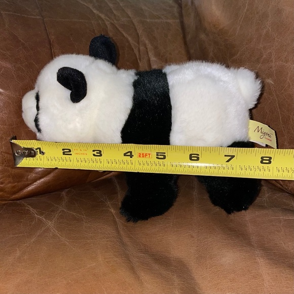 NWOT Miyoni by Aurora 7 Inch Standing Panda Bear Stuffed Animal - Picture 6 of 11